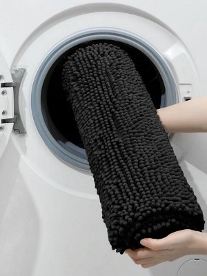 Коврик для дома LaDо́m, букли, плотность 1000 г, 50x80 см, графитовый
