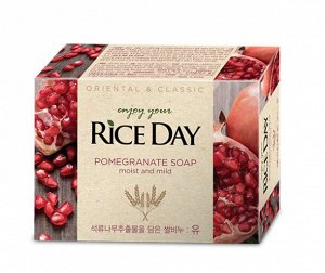 Мыло туалетное парфюмированное с экстрактом граната LION Rice Day Soap Mild 100г