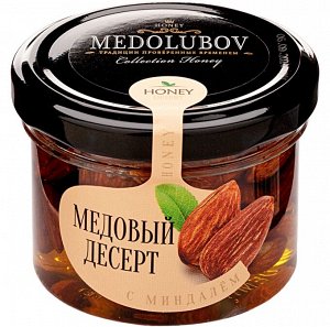 Медовый шедевр с миндалем Медолюбов 125 мл