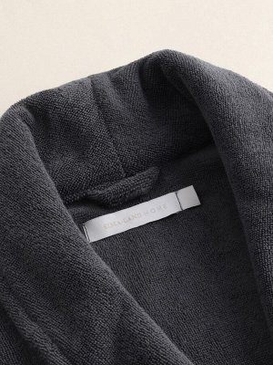 Халат махровый женский SL HOME: Basic "Гри Сандре", 100% хлопок, 420 г/м2