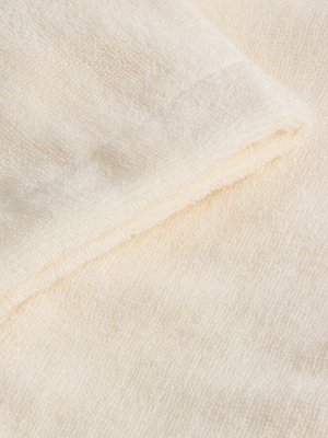 Халат махровый женский L HOME: Basic "Айвори", 100% хлопок, 420 г/м2