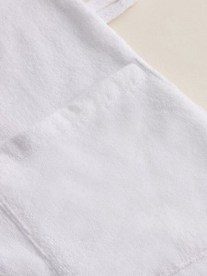 Халат махровый женский SL HOME: Basic "Блан де Блан", 100% хлопок, 420 г/м2