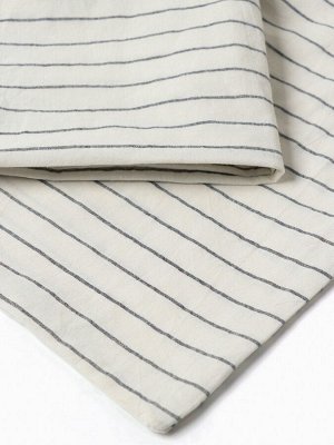 Постельное бельё Этель 2 сп White stripes 180х210 см,220х240 см,50х70-2шт, 100% жатый хлопок, 140 гр/м2