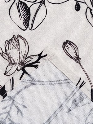 Полотенце Этель "Botany" 40х73см, репс 210гр/м2, 100% хлопок