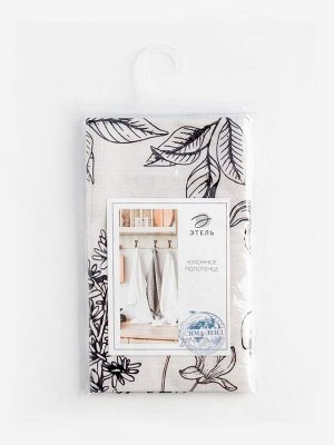 Полотенце Этель "Botany" 40х73см, репс 210гр/м2, 100% хлопок