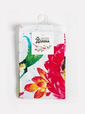 Кухонное полотенце «Доляна. Кактусы», 35x60 см, 100% хлопок, 160 г/м²