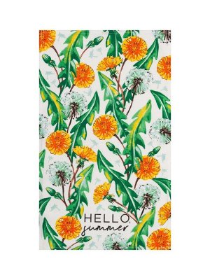 Кухонное полотенце «Доляна» Hello summer, 35x60 см, 100% хлопок, 160 г/м²