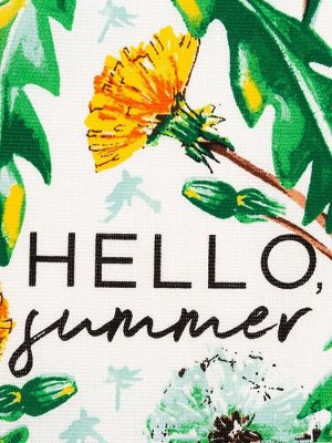 Кухонное полотенце «Доляна» Hello summer, 35x60 см, 100% хлопок, 160 г/м²