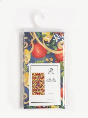Полотенце "Этель" Southern fruits 40х73 см, 100% хлопок, саржа 190 гр/м2