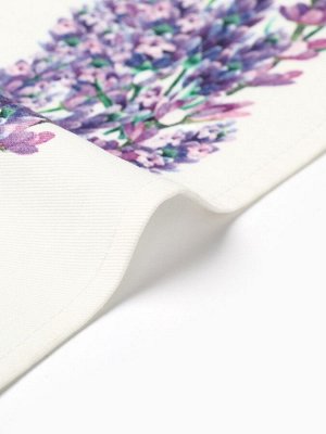 Полотенце "Этель" Lavander 40х73 см, 100% хл, саржа 190 г/м2