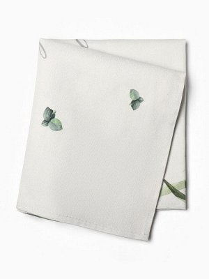 Полотенце «Этель» Eucalyptus, 40x73 см, 100% хлопок, саржа 190 г/м²