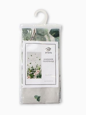 Полотенце «Этель» Eucalyptus, 40x73 см, 100% хлопок, саржа 190 г/м²
