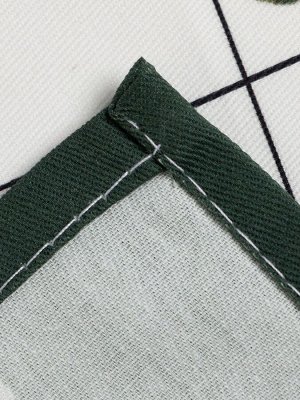 Полотенце "Этель" Flora (вид 2) 40х73 см, 100% хлопок, саржа 190 гр/м2