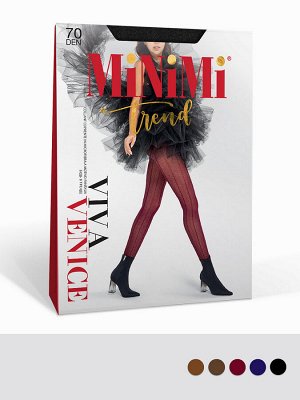 Колготки             VIVA VENICE 70 (MINIMI)  из микрофибры с рисунком жакард