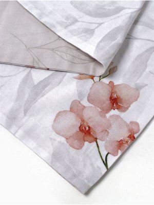 Комплект постельного белья Этель 1.5 сп Flower time 143x215 см,150x214 см, 50x70 см-2 шт., поплин 125 г/м², хлопок 100%