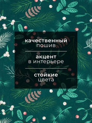 Кухонное полотенце «Доляна» Needles, 35x60 см, 100% хлопок, рогожка 164 г/м²