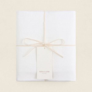 Простыня SL Home Natural color 160*235 см, сатин, 140 гр/м2, 100% хлопок