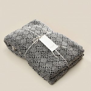 Плед SL Home Ethnics, 150x200 см с помпонами, 500 г/м²