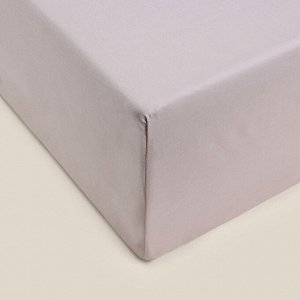 Простыня на резинке SL Home Modal 140*200+30 см , цв. серый