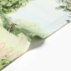 Набор столовый Family picnic, скатерть 150x220 см +/- 3 см с ВГМО, салфетки 40x40 см - 12 шт., 100% хлопок