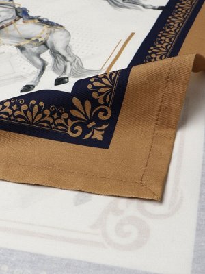 Набор столовый Classic, скатерть 150x220 см +/- 3 см с ВГМО, салфетки 40x40 см - 12 шт., 100% хлопок
