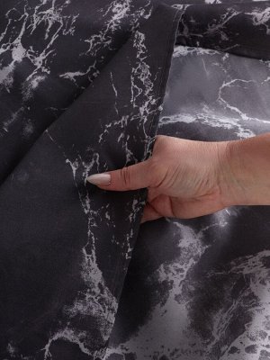 Постельное бельё 1.5-спальное LoveLife Gray marble, микрофибра