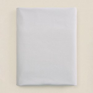 Простыня 300ТС SL Home Percale 160*235 см, серый, 100% хлопок