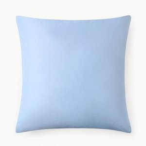 Наволочка LoveLife 70*70 см, цв.голубой, жатка, 100% п/э, 100гр/м2