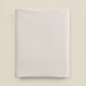 Простыня на резинке 300ТС SL Home Percale 140*200+30 см, молочный, 100% хлопок