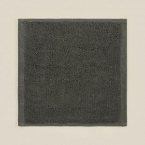 Набор салфеток SL HOME: Basic "Олива" 30х30 см - 3 шт., 100% хлопок, 530 г/м2