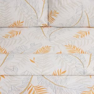 Постельное бельё LoveLife 2 сп Tropical walk 175х215см, 210х220см, 50х70см-2шт, хлопок,бязь,125г/м2м