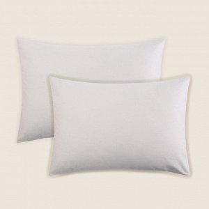 Набор наволочек SL Home Beige 50*70 см - 2 шт, сатин, 140 гр/м2, 100% хлопок