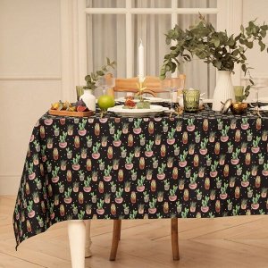 Скатерть Этель Succulents 146х180 см, 100% хл, саржа 190 г/м2