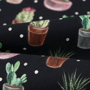 Скатерть Этель Succulents 146х180 см, 100% хл, саржа 190 г/м2