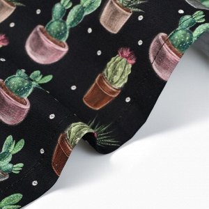 Скатерть Этель Succulents 146х180 см, 100% хл, саржа 190 г/м2