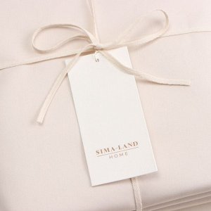 Простыня 300ТС SL Home Nude 160*235 см , сатин, 100% хлопок