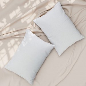 Набор наволочек SL Home Natural color 50*70 см - 2 шт, сатин, 140 гр/м2, 100% хлопок