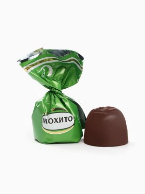 Конфеты подарочные шоколадные с лаймом, 150 г