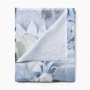 Простыня 2 спальная Этель «Кувшинки», 180x220 см, бязь, хлопок 100%