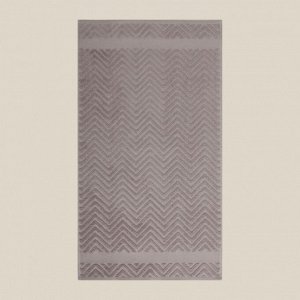 Полотенце махровое SL HOME: Geometry "Саббиа" 50х90 см, 83% хлопок, 17% лён, 500 г/м2