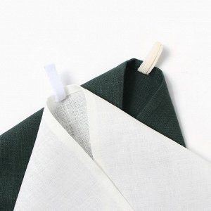 Набор полотенец кухонный «Этель» Home collection, 40x70-2 шт., МИКС, 100% лён