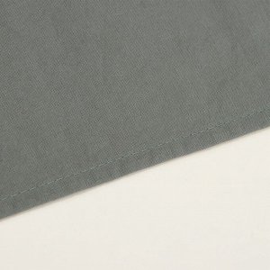 Простыня 1.5 спальная SL Home Cotton, 160x245 см, тёмно-зелёная, жатый хлопок