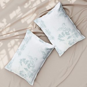 Набор наволочек SL Home Forest 50*70+3 см - 2 шт, сатин, 140 гр/м2, 100% хлопок
