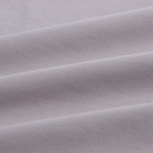 Простыня на резинке SL Home Cotton 200*200+30 см, цв.серый, 100% жатый хлопок
