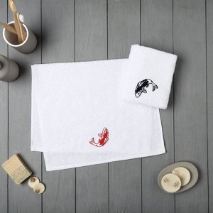 Набор полотенец Sweet carps, 35*60 см - 2 шт, 100% хлопок, 350 г/м*