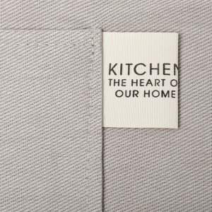 Фартук Этель Kitchen 60х70 см, цв.светло-серый, 100% хл, саржа 250 г/м2