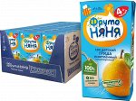 Сок из груш осветленный 0,2л (упаковка)
