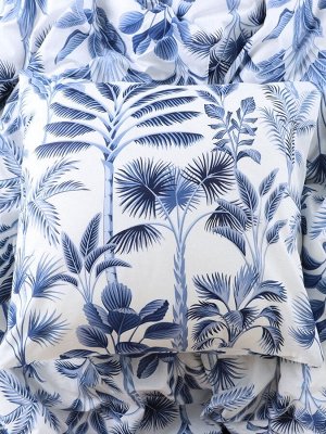 Постельное бельё "Этель" Дуэт Palmetto 143*215 см-2 шт., 220*240 см, 70*70 см-2 шт, поплин 125 г/м2, хл 100%
