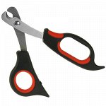 Ножницы для стрижки когтей, 14см, прорезиненные пластмассовы