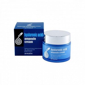 Крем для лица с гиалуроновой кислотой Zenzia  Hyaluronic acid ampoule cream 70 мл, ,